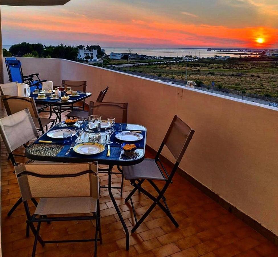 Villa Tramonti sul bacino Porto Cesareo Esterno foto